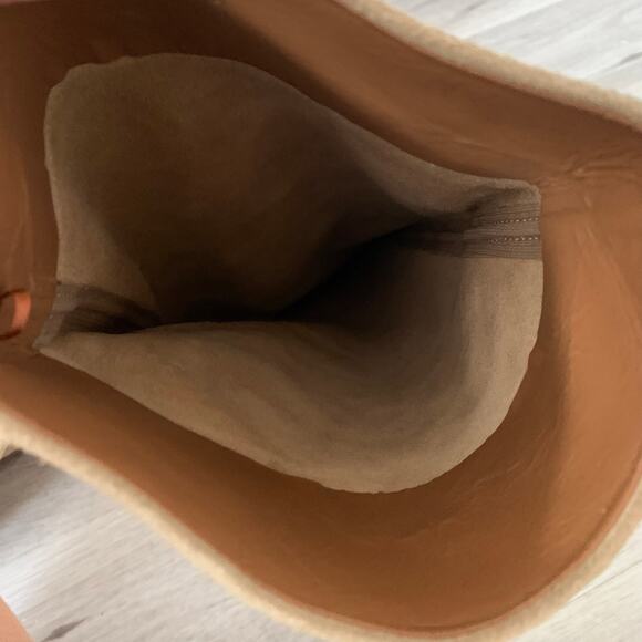 Zara Suede Leather Knee Boots Size 39 - Picture 5 of 7